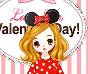 Cute Valentine Girl