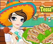 Tessas Cooking Tacos