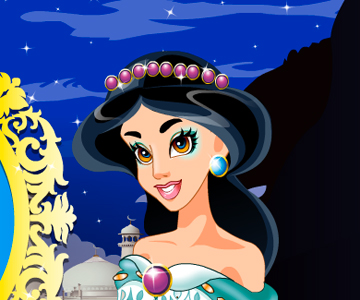 Princess Jasmine Makeover