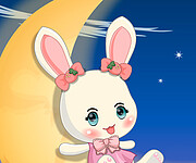 Bunny On The Moon Dress-up