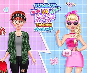 Tomboy vs Girly Girl Fashion Challenge