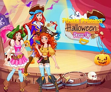 Pirate Princess Halloween Dress Up