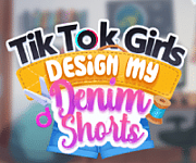 TikTok Girls Design My Denim Shorts