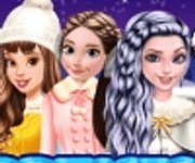 Princesses Go Ice Skating