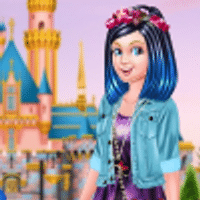 At Disneyland With Barbie