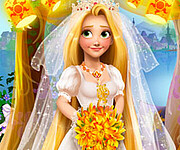 Blonde Princess Wedding Fashion