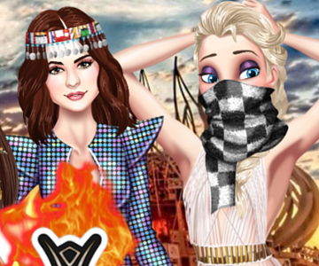 Princess BFFs Burning Man