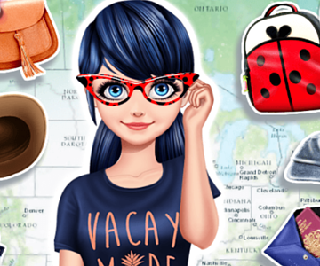 Marinette Travels To US – Dress up
