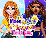 Moon vs Sun Princess Fashion Battle