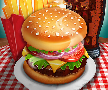 Burger Chef Restaurant