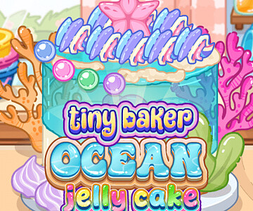 Tiny Baker Ocean Jelly Cake