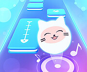 Music Cat! Piano Tiles Game 3D