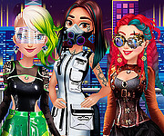 Cyberpunk City Fashion