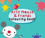 Arty Mouse Coloring Book