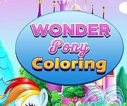 Wonder Pony Coloring