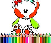 BTS Sweet Bear Coloring
