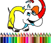 BTS Elephant Coloring