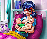 Dotted Girl Twins Birth