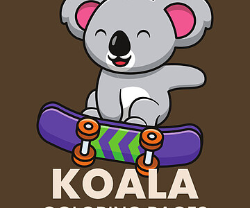 Koala Coloring Pages