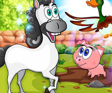 Learning Farm Animals: Educational Games For Kids
