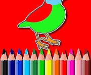 BTS Birds Coloring Book