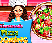 Homemade Pizza Cooking