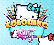 Coloring Kitty