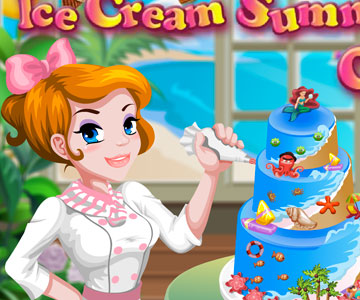 Ice Cream Summer Cake