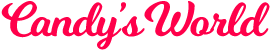 candy's world logo