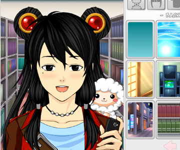 Play Anime Avatar Creator game online Candy s World