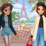 Play Game Friends in Paris