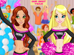 Play Game Cheerleader Group