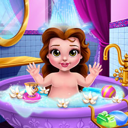 Play Game Beauty Baby Bath