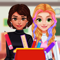 Play Game BFFs What's In My #PencilCase Challenge