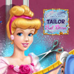 Play Game Cinderella Tailor Ball Dress