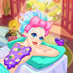 Play Game Crystal's Spring Spa Day