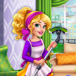 Play Game Girls Fix It: Audrey Spring Cleaning