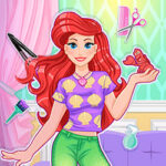 Play Game Magical Mermaid Hairstyle
