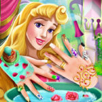 Play Game Sleeping Princess Nails Spa