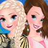 Dress Up Game: Anna And Elsa Cocktail Dresses