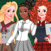 Dress Up Game: High School Princesses