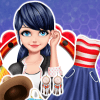Dress Up Game: Marinette Travels To US