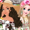 Dress Up Game: Moana's Garden Party