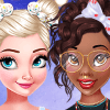 Dress Up Game: Princesses Bow Hairstyles