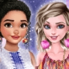 Dress Up Game: Princesses Pom Poms Fashion